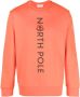 Moncler Sweater met logo-reliëf Oranje - Thumbnail 1