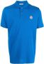 Moncler Poloshirt met geborduurd logo Blauw - Thumbnail 1