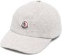 Moncler Pet met logopatch Grijs - Thumbnail 1