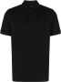 Moncler Poloshirt met logopatch Zwart - Thumbnail 1