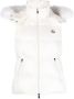 Moncler Bodywarmer met capuchon Wit - Thumbnail 1