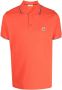 Moncler Poloshirt met logopatch Oranje - Thumbnail 1