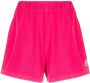 Moncler Shorts met logopatch Roze - Thumbnail 1