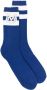 Moncler Sokken met logoprint Blauw - Thumbnail 1