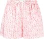 Moncler Shorts met trekkoordtaille Roze - Thumbnail 1