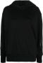 Moncler Hoodie met logoband Zwart - Thumbnail 1
