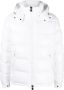 Moncler Donsjack met capuchon Wit - Thumbnail 1