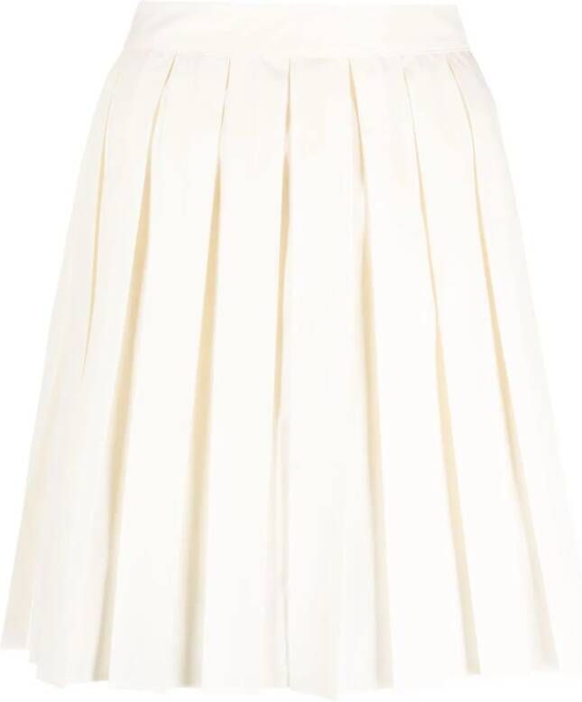 Moncler Geplooide rok Beige