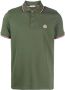 Moncler Poloshirt met logopatch Groen - Thumbnail 1