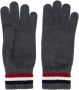 Moncler Ribgebreide handschoenen Grijs - Thumbnail 1