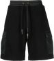 Moncler Shorts met logopatch Zwart - Thumbnail 1