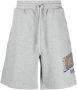 Moncler Shorts met logoprint Grijs - Thumbnail 1