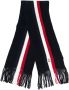Moncler Sjaal met logopatch Blauw - Thumbnail 1