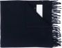 Moncler Sjaal met print Blauw - Thumbnail 1