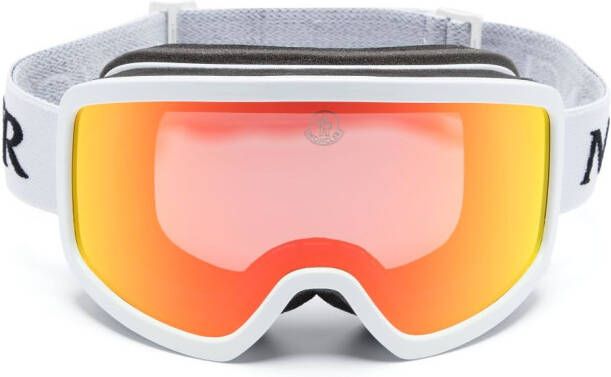 Moncler Ski-masker met logo Wit