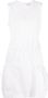 Moncler Mouwloze mini-jurk Wit - Thumbnail 1