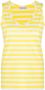 Moncler Gestreepte tanktop Geel - Thumbnail 1