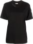 Moncler T-shirt met logopatch Zwart - Thumbnail 1