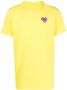 Moncler T-shirt met logopatch Geel - Thumbnail 1