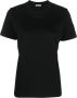 Moncler T-shirt met logopatch Zwart - Thumbnail 1