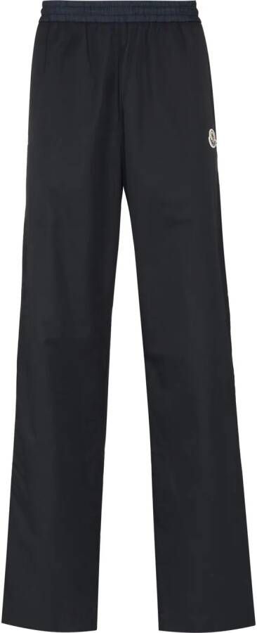 Moncler Trainingsbroek met logoprint Blauw