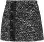 Moncler Tweed mini-rok Zwart - Thumbnail 1