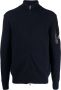 Moncler Vest met logopatch Blauw - Thumbnail 1