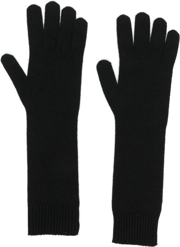 Moncler Wollen handschoenen Zwart
