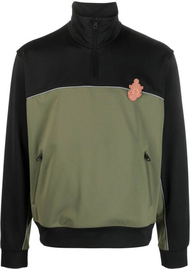 Moncler x JW Anderson sweater met logopatch Zwart
