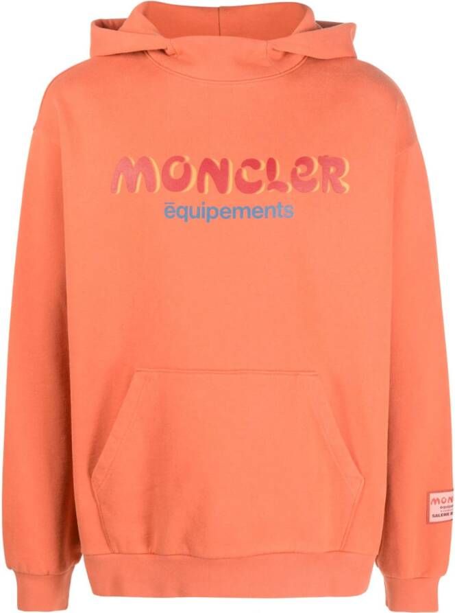 Moncler x Salehe Bembury katoenen T-shirt Oranje