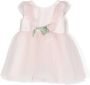 Monnalisa Mouwloze jurk Roze - Thumbnail 1