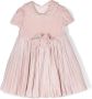 Monnalisa Geplooide jurk Roze - Thumbnail 1