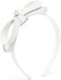 Monnalisa Haarband met strikdetail Wit - Thumbnail 1