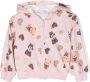 Monnalisa Hoodie met grafische print Roze - Thumbnail 1