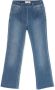 Monnalisa Jeans met logopatch Blauw - Thumbnail 1