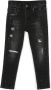 Monnalisa Jeans met logopatch Grijs - Thumbnail 1