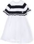 Monnalisa Jurk met chiffon rok Wit - Thumbnail 1