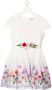 Monnalisa Jurk met print Beige - Thumbnail 1