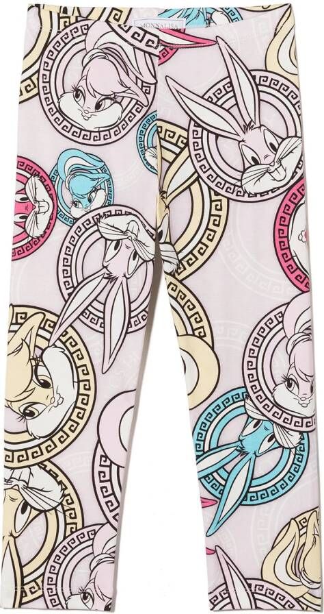 Monnalisa Legging met print Roze