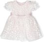 Monnalisa Jurk met stippen Roze - Thumbnail 1