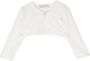 Monnalisa Vest met logo van stras Wit - Thumbnail 1
