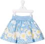Monnalisa Rok met madeliefjesprint Blauw - Thumbnail 1