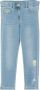 Monnalisa Slim-fit jeans Blauw - Thumbnail 1
