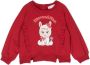 Monnalisa Sweater met logoprint Rood - Thumbnail 1
