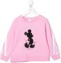Monnalisa Sweater met Mickey Mouse print Roze - Thumbnail 1