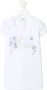 Monnalisa T-shirt met glitter Wit - Thumbnail 1