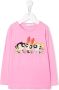 Monnalisa T-shirt met print Roze - Thumbnail 1