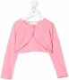 Monnalisa Vest met stras Roze - Thumbnail 1