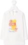Monnalisa x Winnie the Pooh T-shirt met borduurwerk Wit - Thumbnail 1