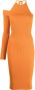 Monse Asymmetrische jurk Oranje - Thumbnail 1